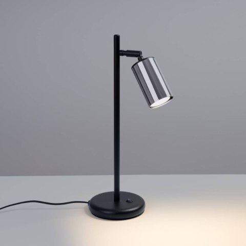 Lampa biurkowa WINX czarny/chrom Lampa biurkowa WINX czarny/chrom