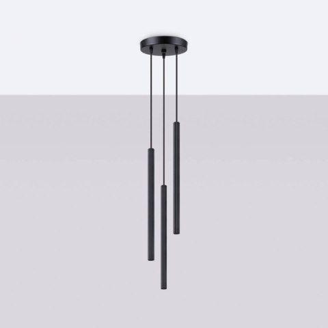 Lampa wisząca ARCHE 3P czarna Lampa wisząca ARCHE 3P czarna