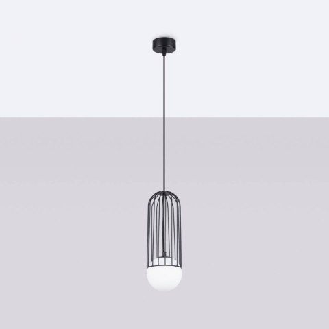 Lampa wisząca BRINA 1 czarna Lampa wisząca BRINA 1 czarna