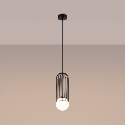 Lampa wisząca BRINA 1 czarna Lampa wisząca BRINA 1 czarna