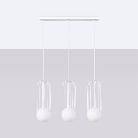Lampa wisząca BRINA 3L biała Lampa wisząca BRINA 3L biała
