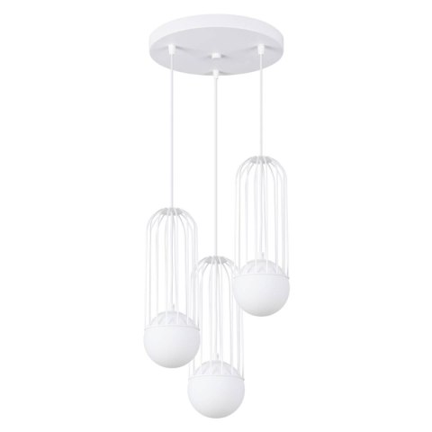 Lampa wisząca BRINA 3P biała Lampa wisząca BRINA 3P biała