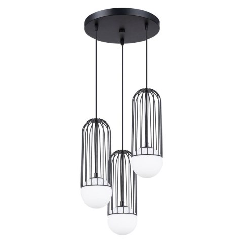 Lampa wisząca BRINA 3P czarna Lampa wisząca BRINA 3P czarna