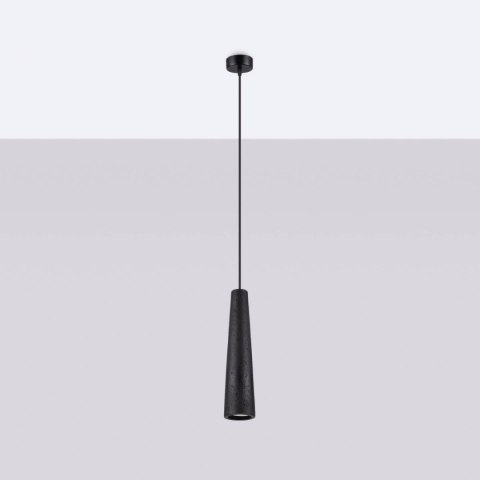 Lampa wisząca ELECTRA czarna beton Lampa wisząca ELECTRA czarna beton