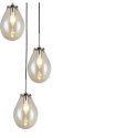 Lampa wisząca Fondi 3xE14 transparentna LP-1214/3P