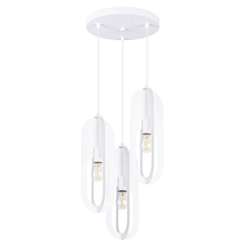 Lampa wisząca NICUS 3P biała Lampa wisząca NICUS 3P biała