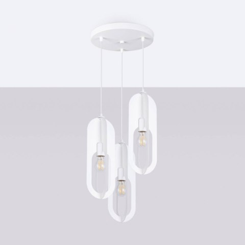 Lampa wisząca NICUS 3P biała Lampa wisząca NICUS 3P biała