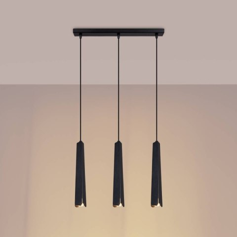 Lampa wisząca PRYSM 3L czarna Lampa wisząca PRYSM 3L czarna