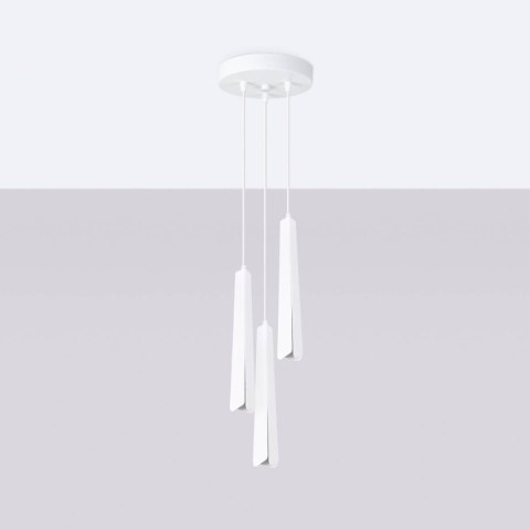 Lampa wisząca PRYSM 3P biała Lampa wisząca PRYSM 3P biała