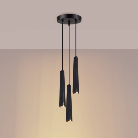 Lampa wisząca PRYSM 3P czarna Lampa wisząca PRYSM 3P czarna