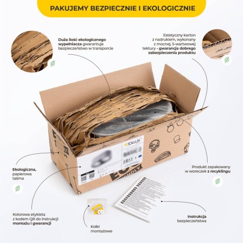 Plafon BERG 2 naturalne drewno Plafon BERG 2 naturalne drewno