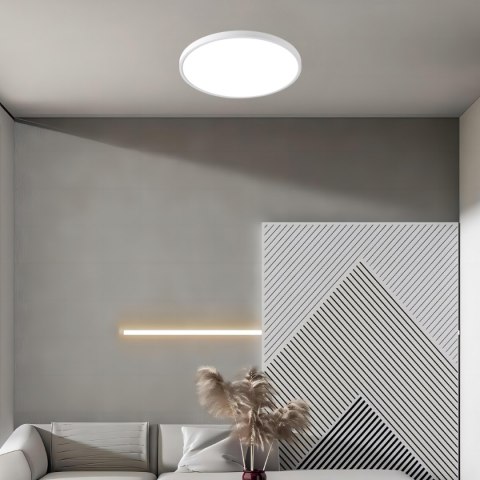 Plafon California LED CCT biały 40 cm LP-2505/1C-40 WH Plafon California LED CCT biały 40 cm LP-2505/1C-40 WH