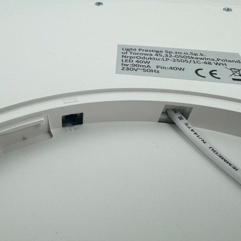 Plafon California LED CCT biały 40 cm LP-2505/1C-40 WH Plafon California LED CCT biały 40 cm LP-2505/1C-40 WH