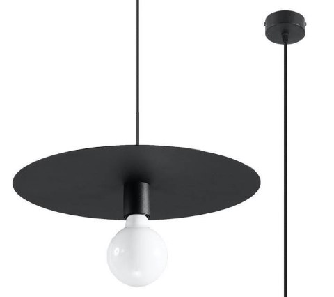 Lampa wisząca FLAVIO czarna Lampa wisząca FLAVIO czarna