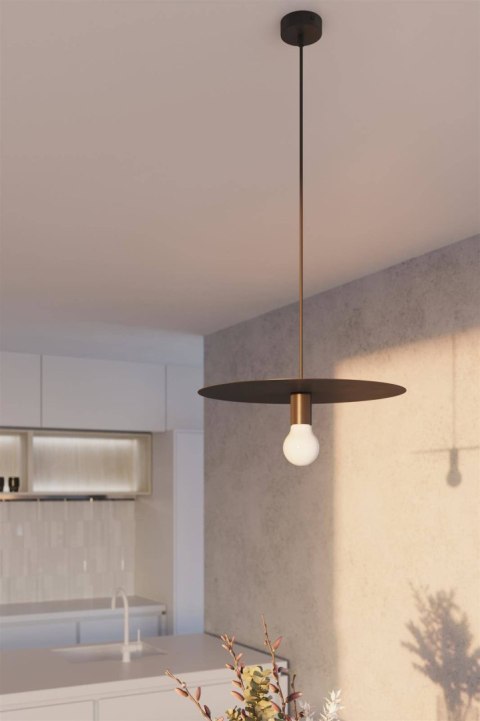 Lampa wisząca FLAVIO czarna Lampa wisząca FLAVIO czarna