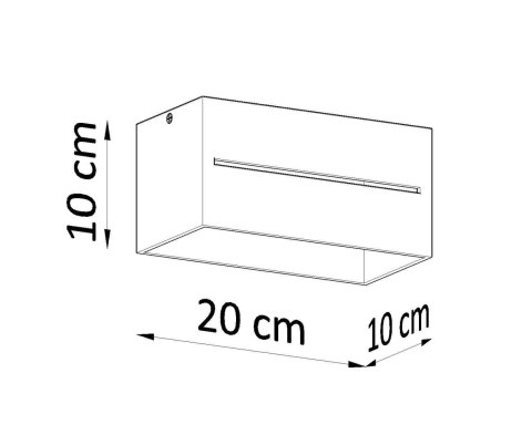 Plafon LOBO MAXI biały Plafon LOBO MAXI biały