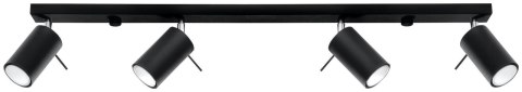 Plafon RING 4L czarny Plafon RING 4L czarny