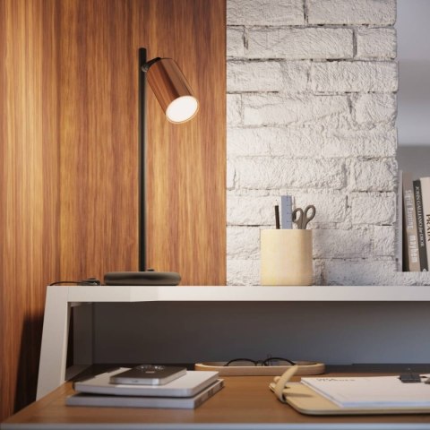 Lampa biurkowa WINX czarny/miedź Lampa biurkowa WINX czarny/miedź