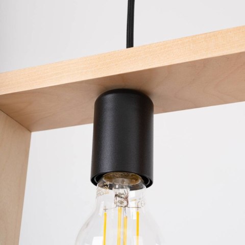Lampa wisząca ARIES naturalne drewno Lampa wisząca ARIES naturalne drewno