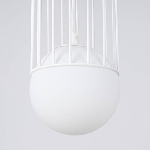 Lampa wisząca BRINA 1 biała Lampa wisząca BRINA 1 biała
