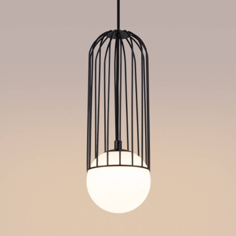 Lampa wisząca BRINA 1 czarna Lampa wisząca BRINA 1 czarna