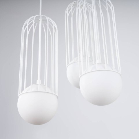 Lampa wisząca BRINA 3P biała Lampa wisząca BRINA 3P biała