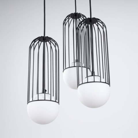 Lampa wisząca BRINA 3P czarna Lampa wisząca BRINA 3P czarna
