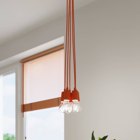 Lampa wisząca DIEGO 5 pomarańczowy Lampa wisząca DIEGO 5 pomarańczowy