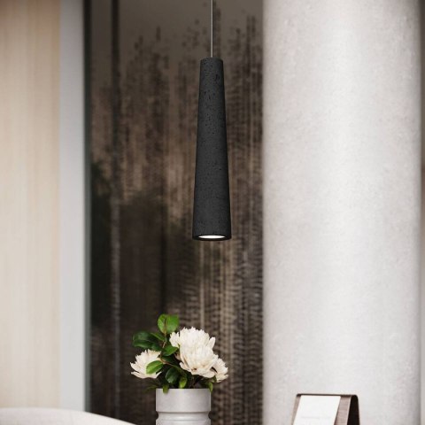 Lampa wisząca ELECTRA czarna beton Lampa wisząca ELECTRA czarna beton