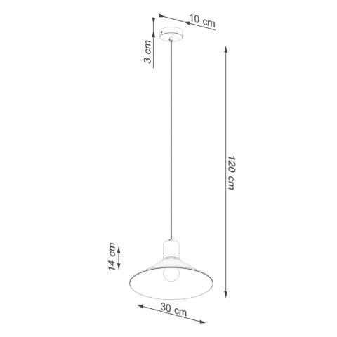 Lampa wisząca JAGA biała Lampa wisząca JAGA biała