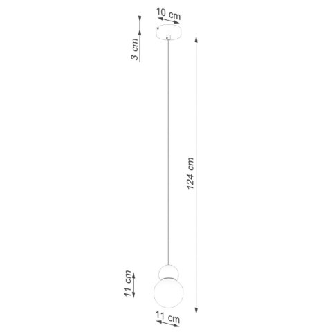 Lampa wisząca PEKKA 1 biała/naturalne drewno Lampa wisząca PEKKA 1 biała/naturalne drewno