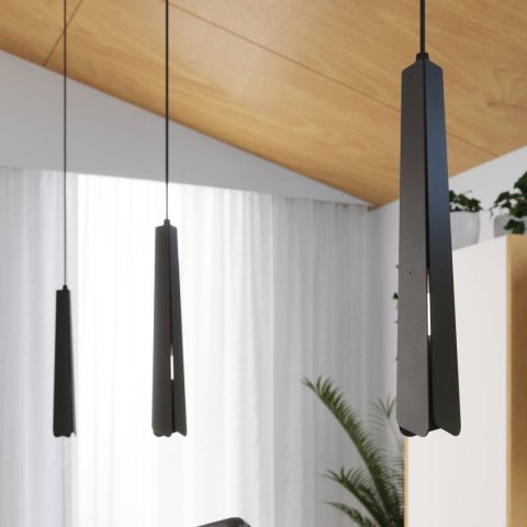 Lampa wisząca PRYSM 3P czarna Lampa wisząca PRYSM 3P czarna
