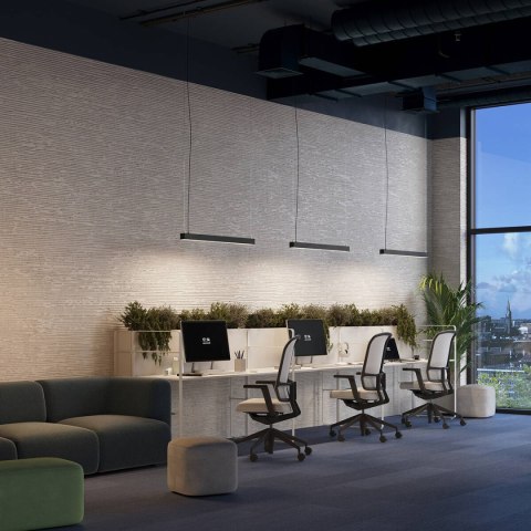Lampa wisząca PINNE 200 czarna 4000K Lampa wisząca PINNE 200 czarna 4000K