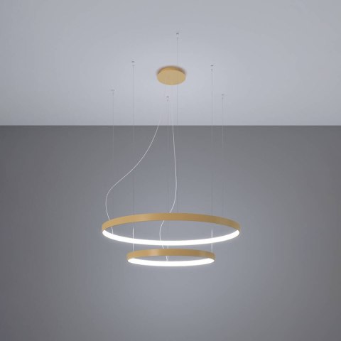 Żyrandol RIO 2 55/78 złoty LED 4000K Żyrandol RIO 2 55/78 złoty LED 4000K