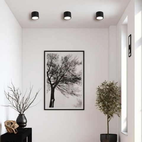 Kendal GX53 oprawa natynkowa IP65 czarna Kendal GX53 oprawa natynkowa IP65 czarna