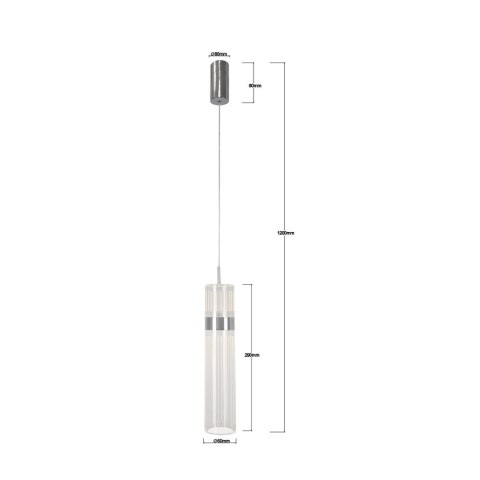 Lampa wisząca Ambiente LED CCT chrom LP-1510/1P CH Lampa wisząca Ambiente LED CCT chrom LP-1510/1P CH