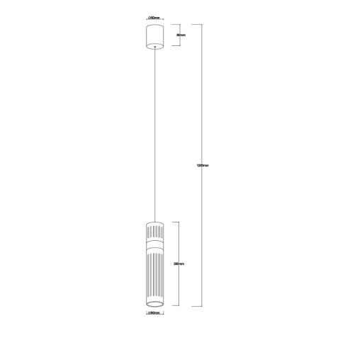 Lampa wisząca Ambiente LED CCT grafitowa LP-1510/1P grafit Lampa wisząca Ambiente LED CCT grafitowa LP-1510/1P grafit