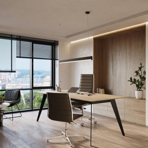 Lampa wisząca FARGE czarna LED 4000K Lampa wisząca FARGE czarna LED 4000K