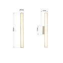 Linea kinkiet 45cm chrom