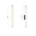 Linea kinkiet 45cm czarny