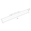 MAXLIGHT M0001N LAMPA MAGNETYCZNA LINIOWA SYSTEM ON/OFF 12W 634LM 3000K