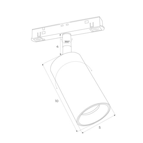 MAXLIGHT M0009Z REFLEKTOR MAGNETYCZNY SYSTEM ZIGBEE 12W 664LM 2700/5000K MAXLIGHT M0009Z REFLEKTOR MAGNETYCZNY SYSTEM ZIGBEE 12W 664LM 2700/5000K