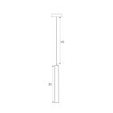 MAXLIGHT M0012Z LAMPA WISZĄCA MAGNETYCZNA SYSTEM ZIGBEE 5W 361LM 2700/5000K