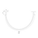 MAXLIGHT M0022N LAMPA MAGNETYCZNA SYSTEM ON/OFF 20W 1404LM 3000K