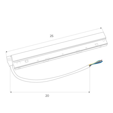 MAXLIGHT MA0004 Zasilacz wewnętrzny 100W do szyn magnetycznych MAXLIGHT MA0004 Zasilacz wewnętrzny 100W do szyn magnetycznych