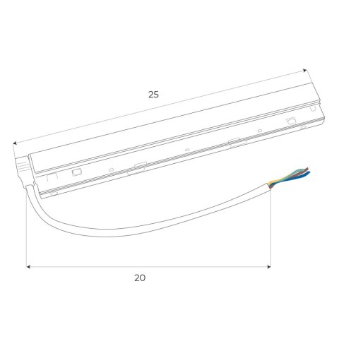 MAXLIGHT MA0006 Zasilacz wewnętrzny DALI 100W do szyn magnetycznych MAXLIGHT MA0006 Zasilacz wewnętrzny DALI 100W do szyn magnetycznych