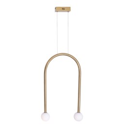 MAXLIGHT P0514 LAMPA WISZĄCA ENIGMA ZŁOTA