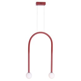 MAXLIGHT P0523 LAMPA WISZĄCA ENIGMA CZERWONA