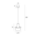 MAXLIGHT P0530 LAMPA WISZĄCA SIGNATURE A TRANSPARENT GLASS