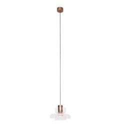 MAXLIGHT P0532 LAMPA WISZĄCA SIGNATURE C TRANSPARENT GLASS